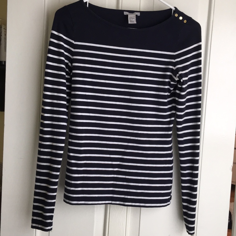 Scoop long sleeve shirt